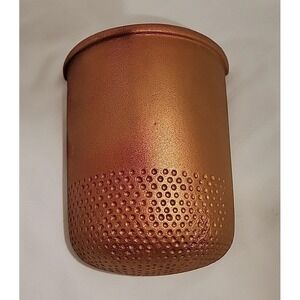 Vintage Thimble Wall Decor Metal Sewing Cast Aluminum Painted 5"